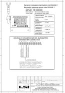 Dessin technique capteur de pression baromtrique DQA240.1 - LSI LASTEM / SLG Instruments