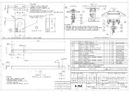 Dessin bras support inclinable pour pyranomtre DYA035 LSI-LASTEM / SLG Instruments