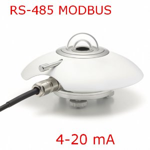 SR20-D2 Hukseflux pyranomètre étalon secondaire sortie MODBUS RTU RS485 et 4-20 mA