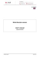 manuel utilisateur girouette compact et girouettes classiques - LSI LASTEM / SLG Instruments