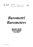 manuel utilisateur capteur de pression baromtrique DQA250.1 - LSI LASTEM / SLG Instruments
