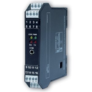 DES485-4PT convertisseur de signal Pt100, Pt500, Pt1000, Ni100 en signal numérique RS485 protocole MODBUS RTU
