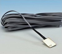 Photo sonde de temprature de surface Pt100 4 fils avec 20 m de cble. Capteur de temprature en surface DLE124