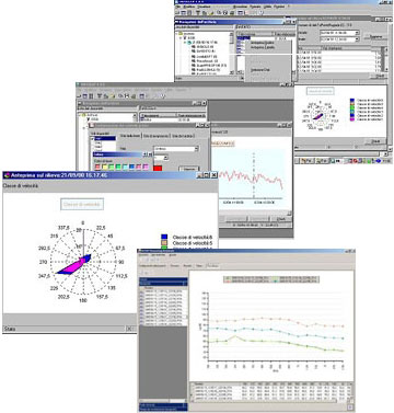 Logiciel CommNet pour la récupération des données en mémoire et SQL Gidas pour la gestion des données sous SQL SERVER 2005. Le module SQL GIDAS VIEWER permet de générer des tableaux et des graphiques