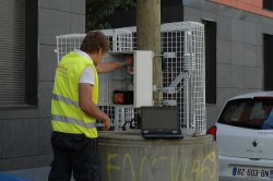 Photo d'un petite cage de mesure DYA501