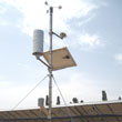 SOLIS-40: photo stations météorologiques pour champ photovoltaïque avec anémomètre, température de l'air, température des modules, pluviomètre